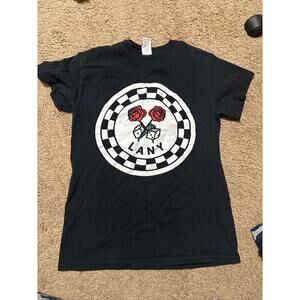 Jake les Paul Lany rose dice small womens T shirt